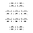 thumbnail image 3 of Matsuzay 10 piezas Llavero diario Llavero Hardware Resistencia al desgaste Llavero Type1 NO1, 3 of 6