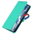 thumbnail image 3 of Allytechgroup for iPhone 16 PU Premium Leather Wallet Case with Credit Card Slot,Flip Kickstand Ultra-Slim Cover with Wrist Strap Shockproof Full Body Cover for iPhone 16 Women Girls, Skyblue, 3 of 6