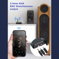 thumbnail image 4 of Tholdsy Adaptador digital a analógico Receptor compatible con Bluetooth Velocidad de transmisión rápida ABS con antena TV Dispositivo de Cables de audio/vídeo, 4 of 6