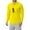 002_Yellow, variant on JGNGSHN Mens Golf Shirt Moisture Wicking Quick-Dry Solid Long Sleeve Polo Shirts for Men