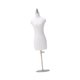 thumbnail image 2 of Vestido de muñeca Forma de costura Mannequin Vestence Decoración de torso Decoración Profesor de vestimenta profesional Formulario Modelo de forma de diseño de disfraces M y base de plata, 2 of 10