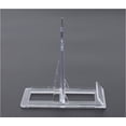 thumbnail image 5 of 2 Part Clear Acrylic Plate Display Stand Adjustable Plastic Holder Easel Stand 10 Pieces For Picture Plate Cards Home Office Decor W4395, 5 of 5