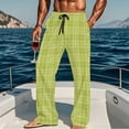 thumbnail image 4 of CYiJun Mens Flannel Pajama Pants Super Soft Lounge Bottoms Plaid Pjs, 4 of 6