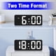 thumbnail image 4 of Reloj Digital LED Temperatura Alarma Dual Despertador Pantalla, 4 of 9