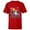 Red, variant on Disney Alice in Wonderland Curiouser & Curiouser - Short Sleeve T-Shirt for Kids - Customized-Navy