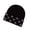 Black 01, variant on Valentine's Knit Beanie Hats Knitted Heart Love Acrylic Hat Winter Warm Men Women Hat Men Beanie Cap