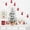 White+Green#340, variant on Christmas Tree 4FT Flocked Christmas Tree with Multicolour LED Lights, 396 Tips, Glitter Base, 100 Lights, PE/PVC Tips with Pine Cones – Light-Up Colorful Basin, Easy Assembly Holiday Decor,Flocked C
