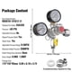 thumbnail image 2 of Regulador de doble manómetro. Regulador de CO2 con manómetro de 0 a 60 psi. Compatible con cerveza de barril casera. Cga320 s20241224608, 2 of 5
