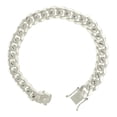 thumbnail image 3 of Sterling Silver Solid Miami Cuban Chain Silver 300 9.8mm-22", 3 of 3