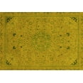 thumbnail image 1 of Ahgly Company Indoor Rectangle Abstract Yellow Modern Area Rugs, 2' x 3', 1 of 4