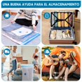 thumbnail image 3 of 12 Piezas Bolsas de Almacenamiento al Vac&iacute;o con Bomba El&eacute;ctrica, Bolsas de Compresi&oacute;n que Ahorran Espacio(2 Jumbo, 2 Grandes, 3 Medianas, 5 Peque&ntilde;as), Reuti, 3 of 8