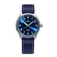 thumbnail image 1 of Ratio Skysurfer Pilot Blue Sunray Dial Leather Automatic RTS302 200M Men's Watch, 1 of 4