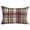 Brown, variant on Vintage Plaid Throw Pillow Cover 12 x 20 Inch Decorative Pillow Cover Autumn Orange Red Grey Checkered Farmhouse Lumbar Pillowcase Seasonal Rectangle Cushion Case for Couch Sofa Bed Living Room