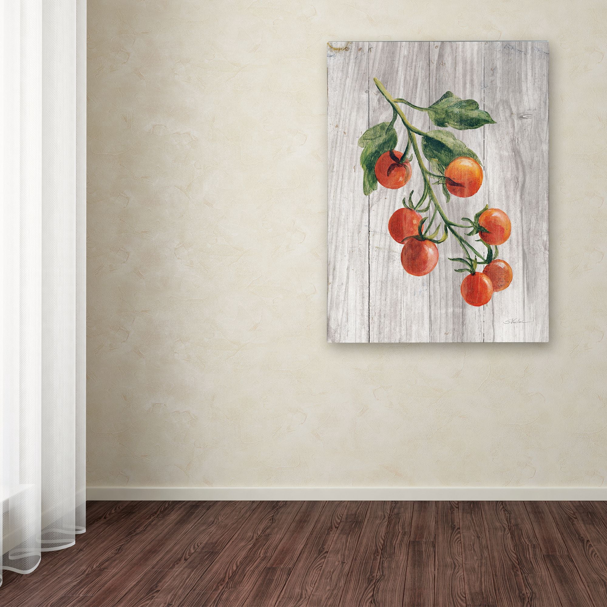 Trademark Fine Art 'Market Vegetables IV' Canvas Art by Silvia Vassileva