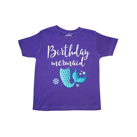 Birthday Mermaid Girls Party Gift Toddler T-Shirt