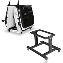 u-Box Doors Storage Cart Hanger Rack Bracket Compatible with 1997-2025 TJ JK JKU JL JLU Gladiator JT 2/4 Doors & 2021-2025 Bronco