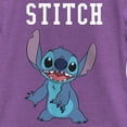 thumbnail image 2 of Girl's Lilo & Stitch Collegiate Stitch Graphic Tee Purple Berry X Small, 2 of 4