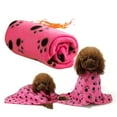 thumbnail image 4 of adviicd Pet Blanket Soft Cute Print Pet Fleece Blankets Sleep Mat Pad For Dogs And Cats, 4 of 5
