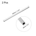 thumbnail image 2 of Uxcell 5mm OD 0.4mm Wall Thickness 300mm Length 304 Stainless Steel Tube Polishing 2 Pack, 2 of 5