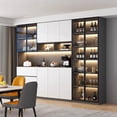 thumbnail image 3 of Modern Showcase Sideboard Nordic Drawers Display Kitchen Sideboard Laden Entrance Hall Armario Portatil Dobravel Home Furniture My Lux Decor Round, 3 of 26