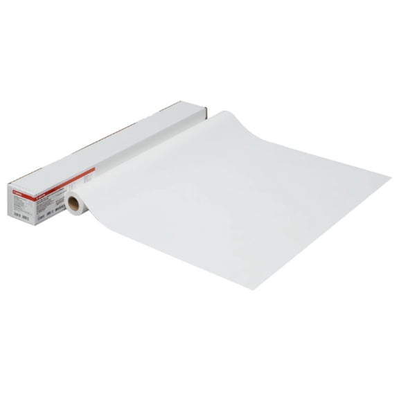 Canon Large-Format Glossy Peel and Stick Repositionable Print Media, 24"x100' Roll, 300 gsm
