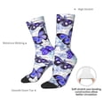 thumbnail image 2 of Yiaed Butterflies Print Great elasticity Crew Socks Sports socks for Men and Women, 2 of 5
