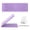 Purple, variant on Foldable Wireless Keyboard, Portable Double-Fold Bluetooth Keyboard, Ultra-Thin Rechargeable Pocket Keyboard for iOS, Windows, Android Tablet, 5 Colors