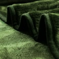 thumbnail image 5 of Soft Lightweight Microplush Flannel Fleece Bed Blanket Twin-XL Olive Green, 5 of 8