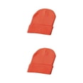 thumbnail image 3 of Guardurnaity Gorros Gorros Sombrero de punto Moda Protección para la cabeza Skullies Sombreros Cubierta Disfraces Accesorios Regalos Invierno naranja 2piezas, 3 of 6