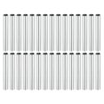 thumbnail image 1 of Unique Bargains Ronde Écrou d'Accouplement M4x0,7 Mm 40mm Fileté Connecteur Tige Tige Tube Goujon 30 Pack, 1 of 4