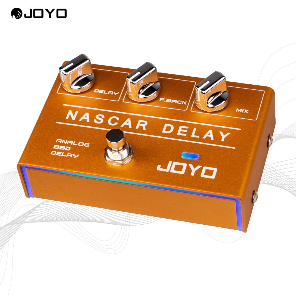 JOYO R-10 Analog Delay Guitar Pedal Classic BBD Vintage Warm Natural Sound for Solo