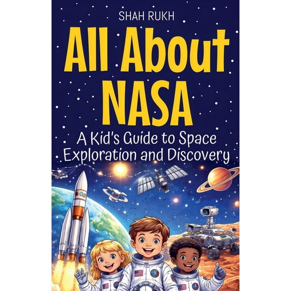 USA Knowledge Books for Kids All About NASA: A Kid's Guide to Space Exploration and Discovery, Book 1, (Paperback)