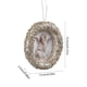 thumbnail image 3 of Adornos para árbol de Navidad | Marcos de fotos con adhesivo | Accesorios de espuma para fotos navideñas y familiares | Dorado, plateado y caqui, 3 of 6
