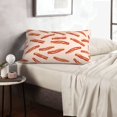 thumbnail image 5 of Plush Throw Pillow Covers, Bacon Print No.909 Pillow Cases with Invisible Zipper, Breathable Microfiber Pillow Cases Standard Size for Sleeping Bedroom Sofa Living Room 16x24, 5 of 5