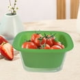 thumbnail image 5 of Factory Food Grade Double Drainage Basket, Kitchen Sink Filter Basket Vegetable Fruit Storage Organizer Multifunctional Plastic Drain Basin For Household Use, 5 of 6