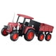 thumbnail image 5 of Tractor de juguete a escala 1:24, simulación de coche de granja para niños y niñas, regalo de cumpleaños. Rojo, 5 of 9