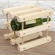thumbnail image 5 of Estante de madera maciza para vino, soporte para botellas, decoración de Bar para el hogar, accesorios DIY, 5 of 7