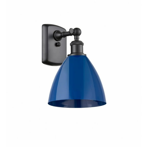 Innovations Lighting - Plymouth Dome - 1 Light Wall Sconce In Industrial