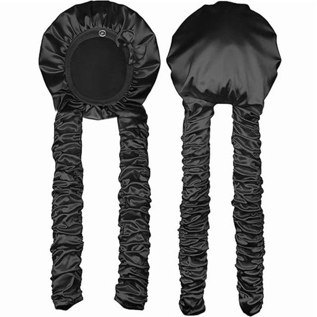 EGNMCR A Satin Curly That Does Not Require Heating shower cap