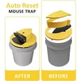 thumbnail image 2 of Mouse Trap Bucket Flip Lid Multi-Catch for Indoor Outdoor Use, Auto-Reset Humane Rats Trap, No Chemical Glue Required | 5 Gallon Bucket Compatible | 1-Pack, 2 of 7