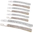 thumbnail image 2 of HSHDLDF Épingles à Cheveux Double Rangée avec Strass, WHITEBRIDGE 8 Pcs Épingles Dorées et Argentées pour Femmes Filles, 2 of 7