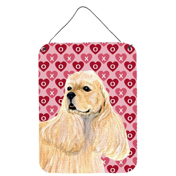Cocker Spaniel Hearts Love and Valentine's Day Wall or Door Hanging Prints