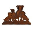 thumbnail image 3 of Dog Key Rack Hanger Hook Cast Iron Wall Home Rustic Peg Rail Holder Storage, 3 of 3