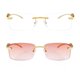 thumbnail image 3 of Gafas de Sol ADE WU Vintage Sin Montura Rectangulares 2000s Paquete de 2, 3 of 7