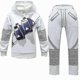thumbnail image 2 of Kids Marshmallow DJ Outfit Set: Hoodie, Pants, and Headgear for Ages 5-13 Years, 2 of 5