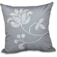 thumbnail image 1 of Simply Daisy 16" x 16" Traditional Flower-Single Bloom Floral Outdoor Pillow, 1 of 1