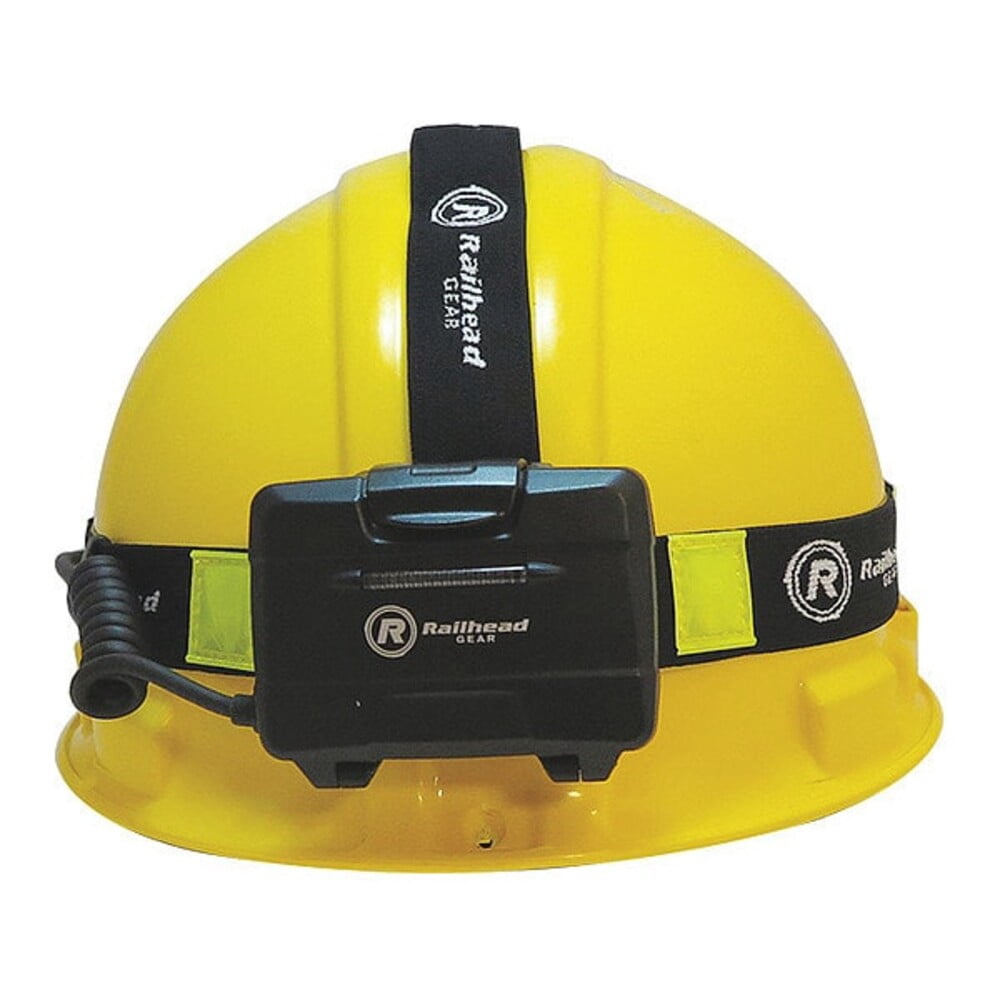 Railhead Gear Headlamp,ABS Plastic,Black,450lm KE-HLFC185