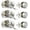 Satin Nickel, variant on 3 Pack Keyed Alike Entry Door Knobs and Single Cylinder Deadbolt Lock Combo Set Security for Exterior and Front Door, Keyed Entry Door Locksets with Deadbolt, Matte Black Finish