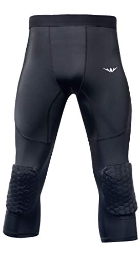 Compression Pants Knee Pads Tights 