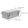 thumbnail image 2 of Caja de conexiones eléctricas Caja de conexiones de cables electrónicos Caja de conexiones 210x110mm, 2 of 5